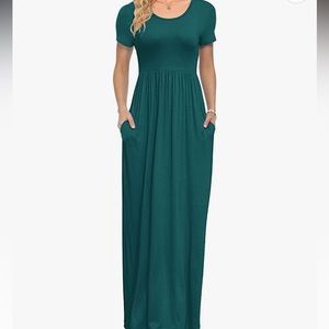 Women’s Maxi elastic waist short sleeve